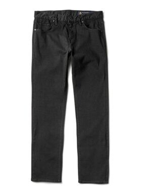 Roark HWY 133 Slim Straight Broken Twill Jeans - Black - 33x30